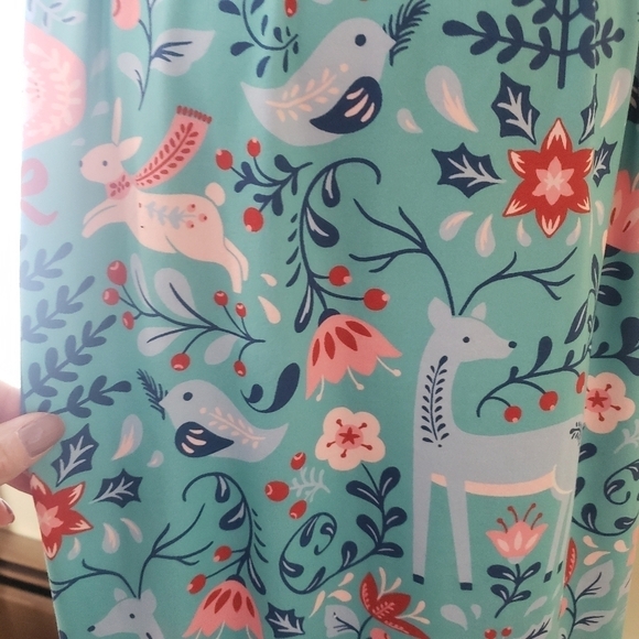 Pixie Girl Modest Woodland Creatures Dress Size 14/16 - Picture 4 of 8